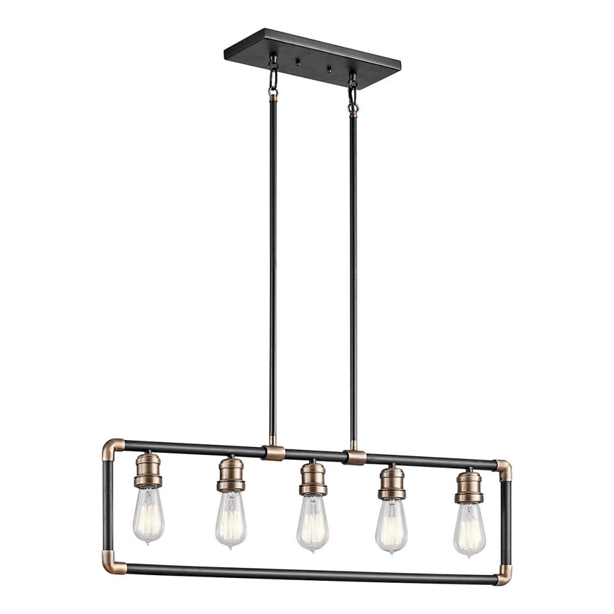 Kichler - Viseći luster IMAHN 5xE27/60W/230V
