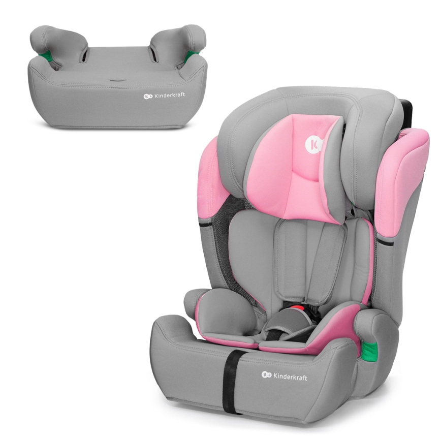 KINDERKRAFT - Auto sedište COMFORT UP i-Size (76-150 cm) sivo/roze