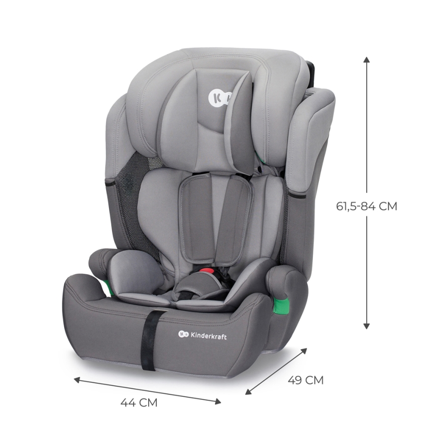 KINDERKRAFT - Auto sedište COMFORT UP i-Size (76-150 cm) svetlosiva
