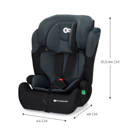 KINDERKRAFT - Auto sedište COMFORT UP i-Size (76-150 cm) tamno siva