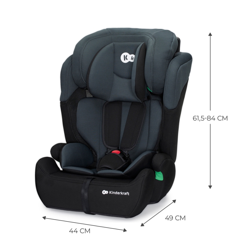KINDERKRAFT - Auto sedište COMFORT UP i-Size (76-150 cm) tamno siva