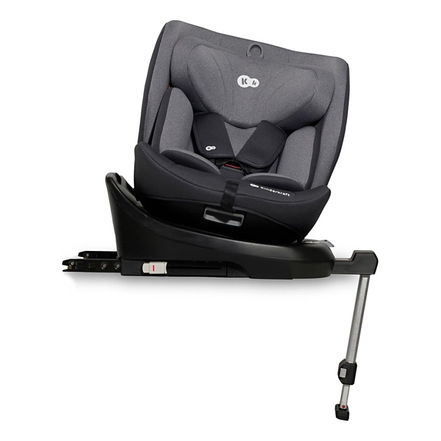KINDERKRAFT - Auto sedište I-360 i-Size (40-150 cm) sivo