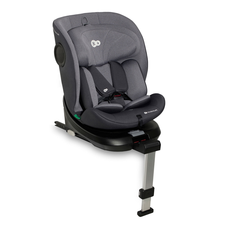 KINDERKRAFT - Auto sedište I-360 i-Size (40-150 cm) sivo
