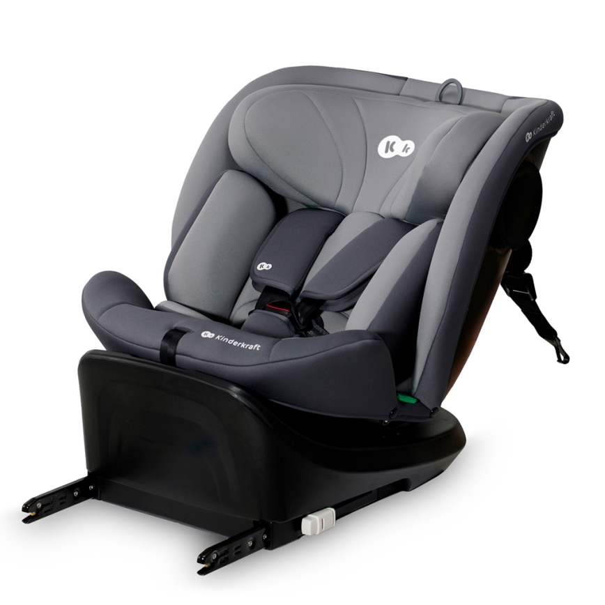 KINDERKRAFT - Auto sedište I-GROW i-Size (40-150 cm) sivo