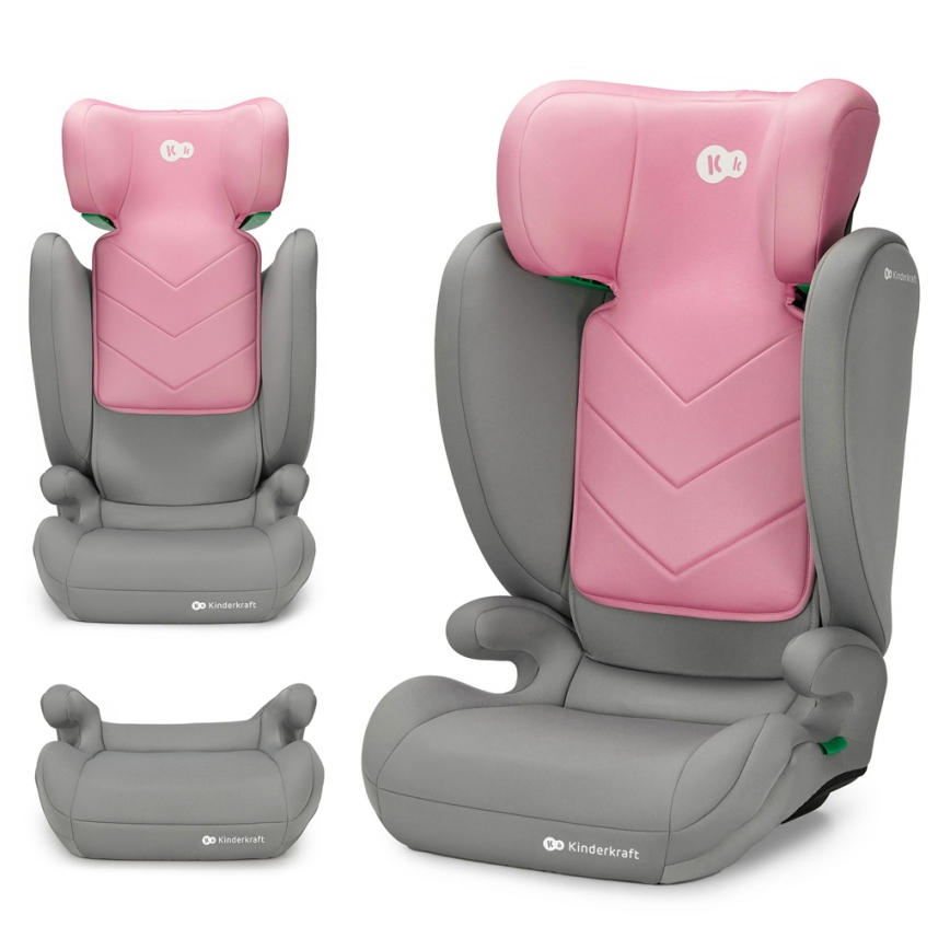KINDERKRAFT - Auto sedište I-SPARK i-Size (100-150 cm) roze