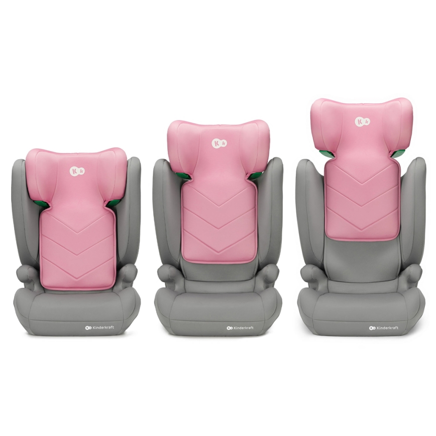 KINDERKRAFT - Auto sedište I-SPARK i-Size (100-150 cm) roze