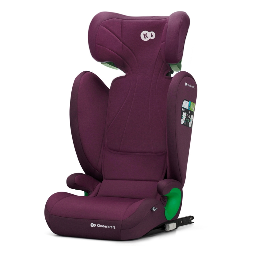 KINDERKRAFT - Auto sedište JUNIOR FIX 2 (100-150 cm) Cherry pearl