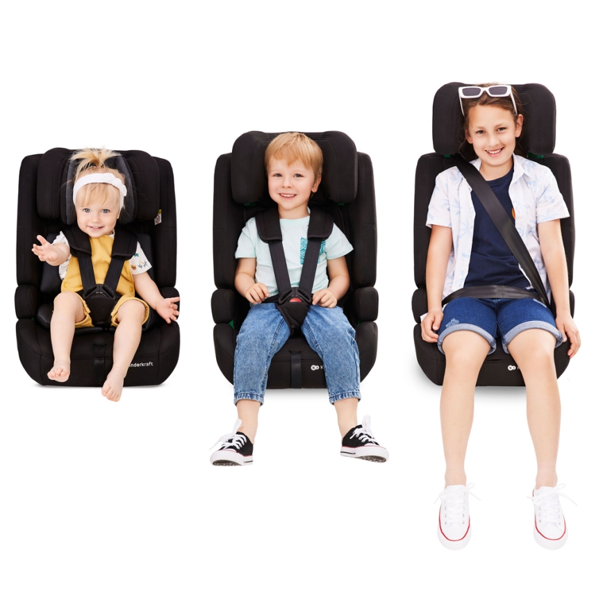KINDERKRAFT - Auto sedište SAFETY FIX 2 i-Size (76-150 cm) black