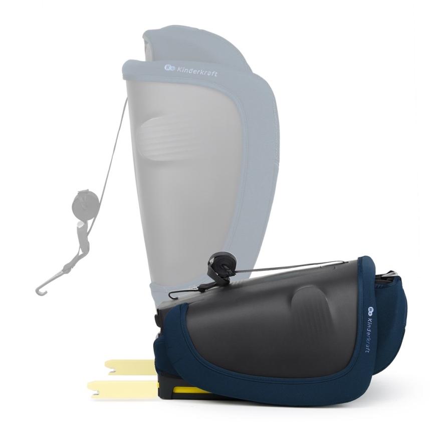 KINDERKRAFT - Autosedište FIX2GO i-Size 76-150 cm plavo