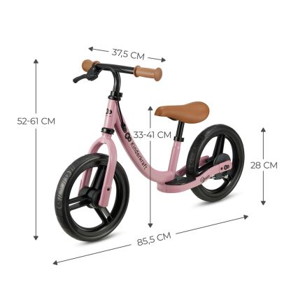 KINDERKRAFT - Bicikl guralica SPACE roze