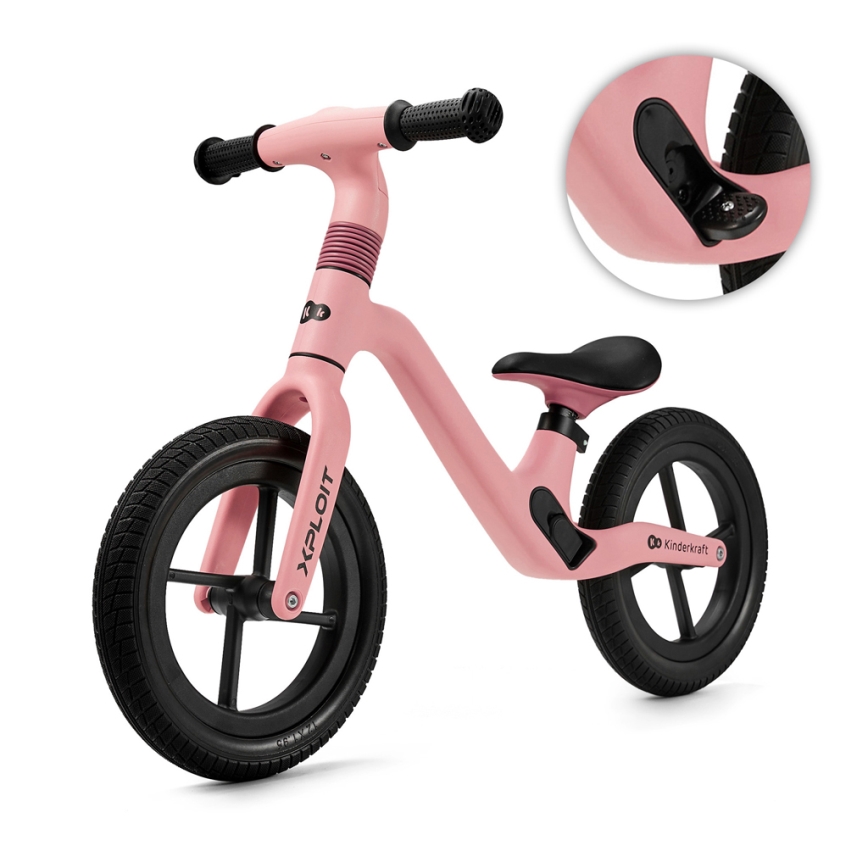 KINDERKRAFT - Bicikl guralica XPLOIT Bubblegum pink