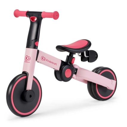 KINDERKRAFT - Dečija bicikl guralica 3u1 4TRIKE roze
