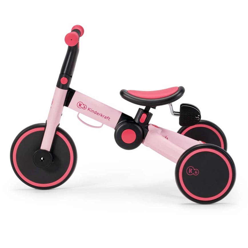 KINDERKRAFT - Dečija bicikl guralica 3u1 4TRIKE roze