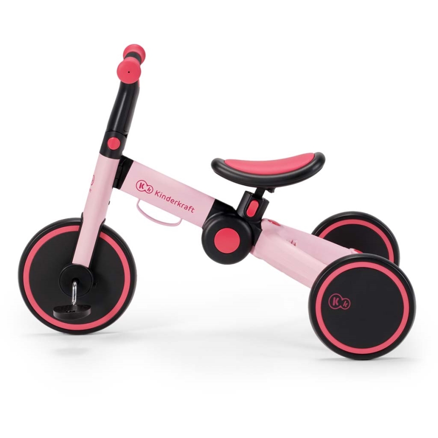 KINDERKRAFT - Dečija bicikl guralica 3u1 4TRIKE roze