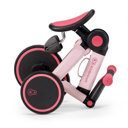 KINDERKRAFT - Dečija bicikl guralica 3u1 4TRIKE roze