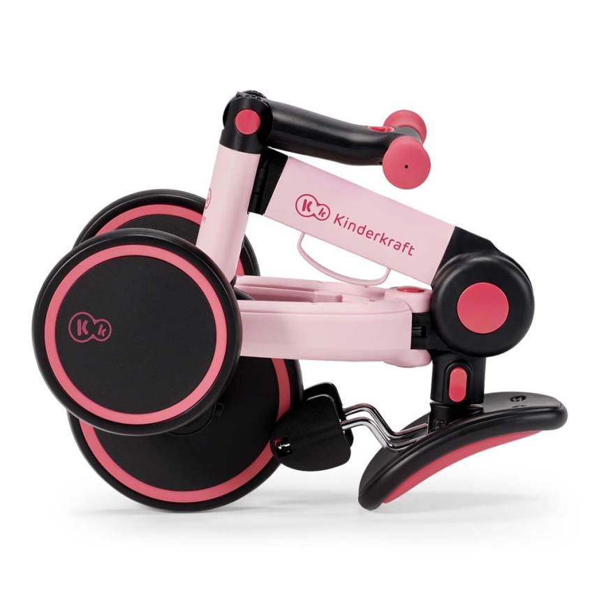 KINDERKRAFT - Dečija bicikl guralica 3u1 4TRIKE roze