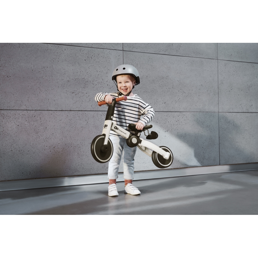KINDERKRAFT - Dečija bicikl guralica 3u1 4TRIKE sivo