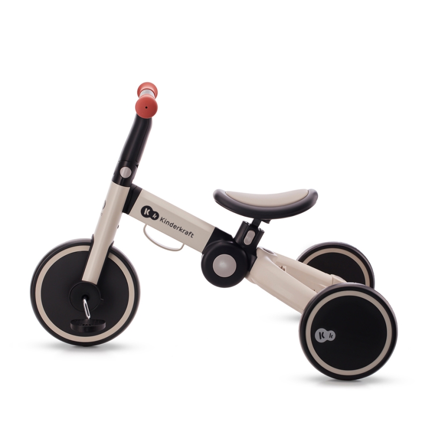 KINDERKRAFT - Dečija bicikl guralica 3u1 4TRIKE sivo