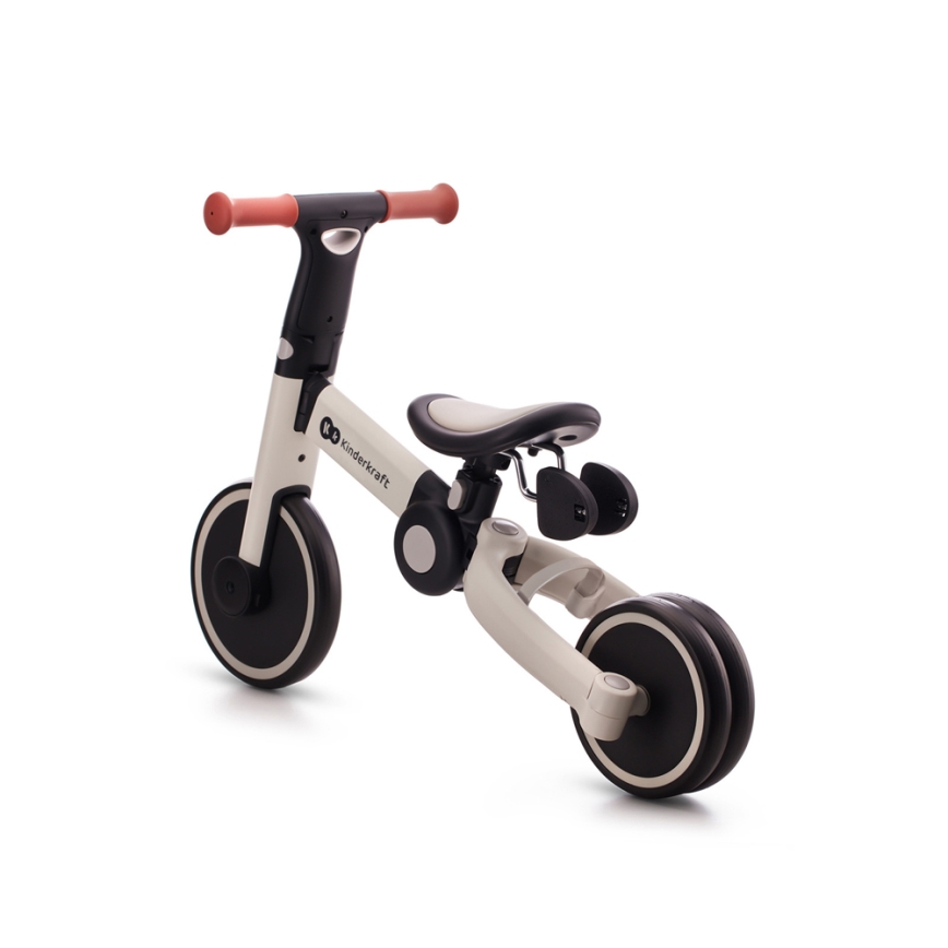KINDERKRAFT - Dečija bicikl guralica 3u1 4TRIKE sivo