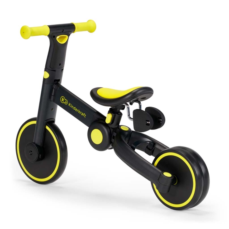 KINDERKRAFT - Dečija guralica 3u1 4TRIKE žuta/crna