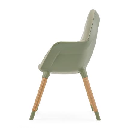 KINDERKRAFT - Dečija stolica za hranjenje 2u1 FINI2 buk/zelena