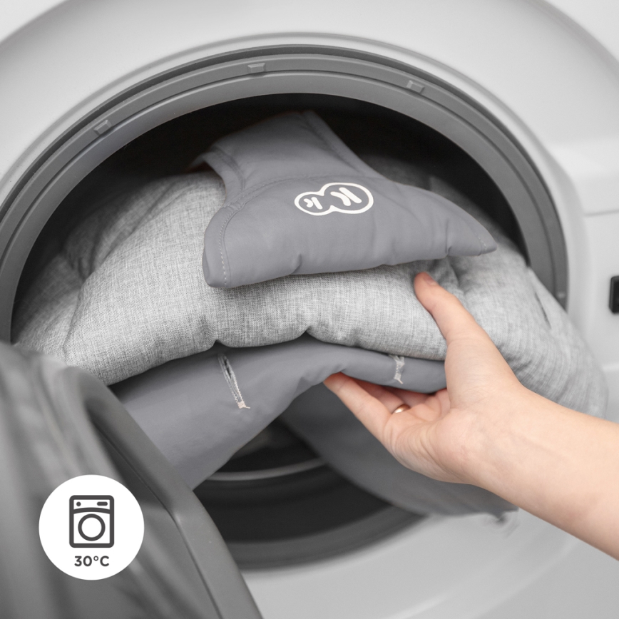 KINDERKRAFT - Dečija vibrirajuća ljuljaška sa melodijom FELIO 2 siva