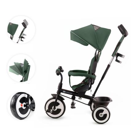 KINDERKRAFT - Dečiji tricikl ASTON Mystic green