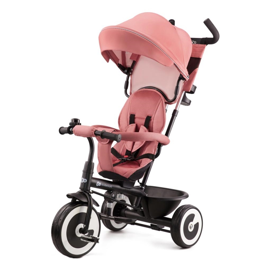 KINDERKRAFT - Dečiji tricikl ASTON Rose pink