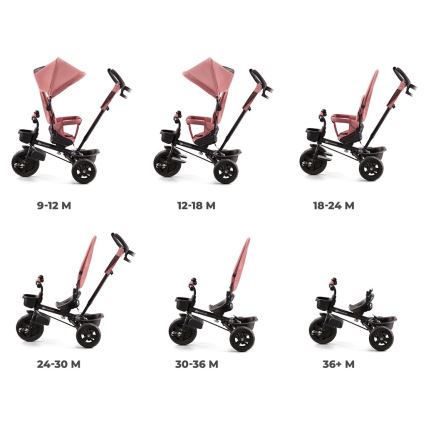 KINDERKRAFT - Dečiji tricikl AVEO roze