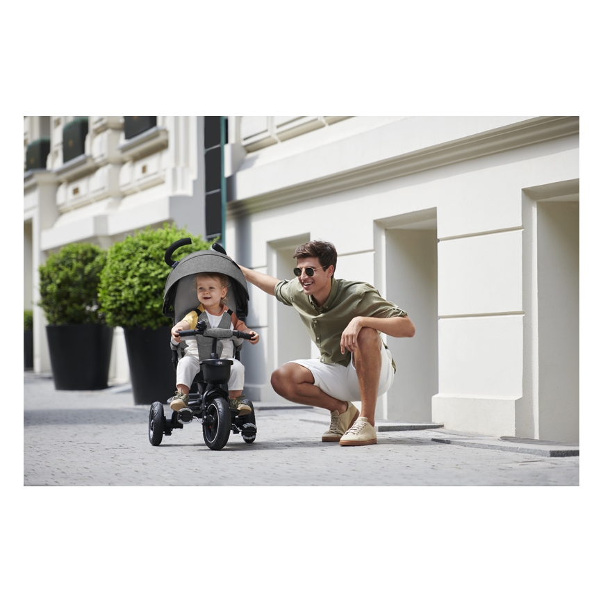 KINDERKRAFT - Dečiji tricikl AVEO sivo