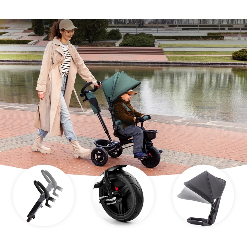 KINDERKRAFT - Dečiji tricikl AVEO zelena