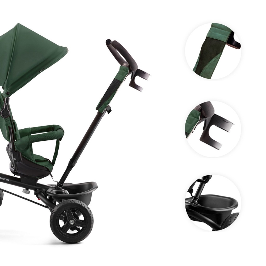 KINDERKRAFT - Dečiji tricikl AVEO zelena