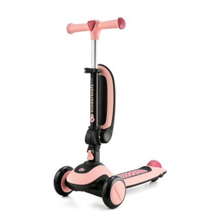 KINDERKRAFT - Dečiji trotinet 2u1 HALLEY Rose pink