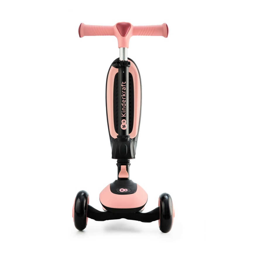 KINDERKRAFT - Dečiji trotinet 2u1 HALLEY Rose pink