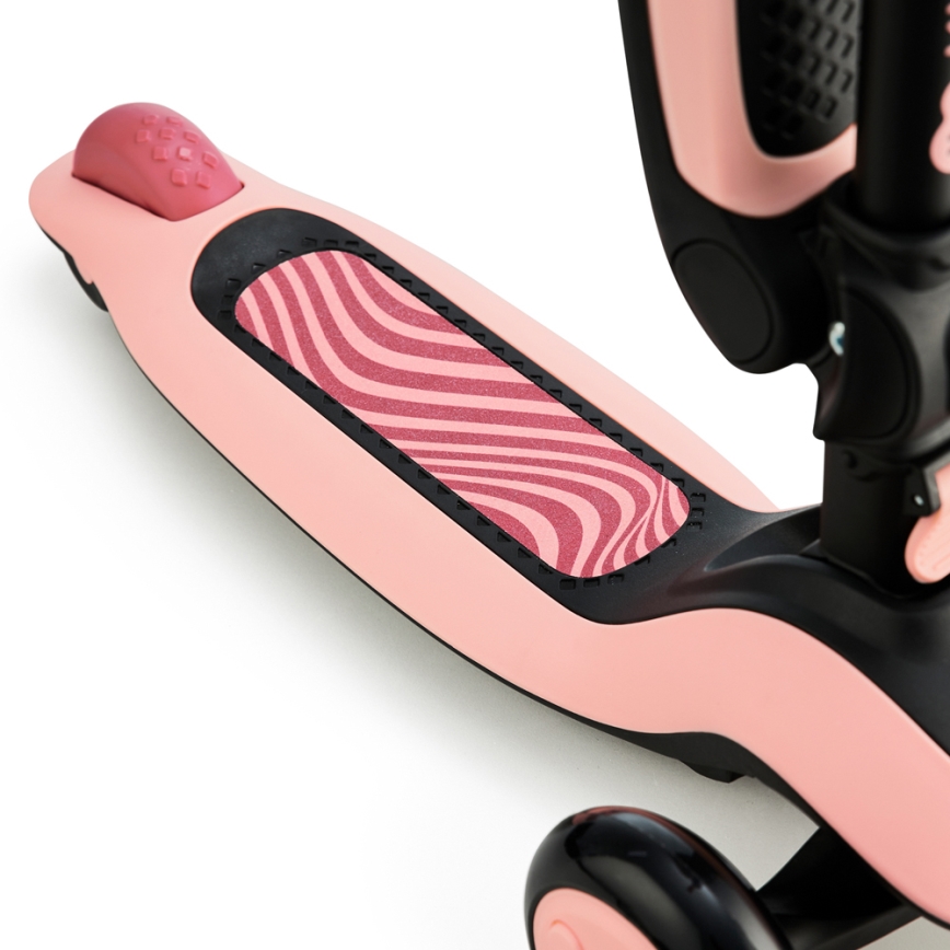 KINDERKRAFT - Dečiji trotinet 2u1 HALLEY Rose pink