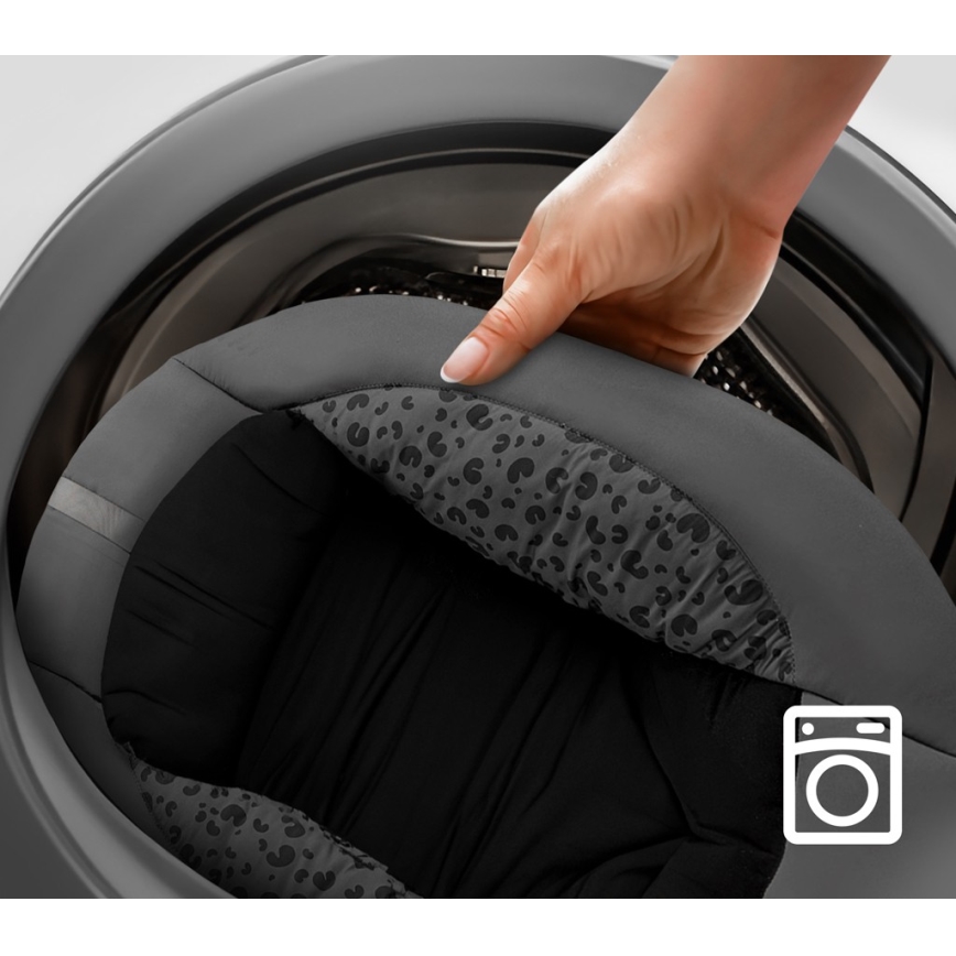 KINDERKRAFT - Dečja ljuljaška sa melodijom 2u1 LUMI 4xAAA tamno siva