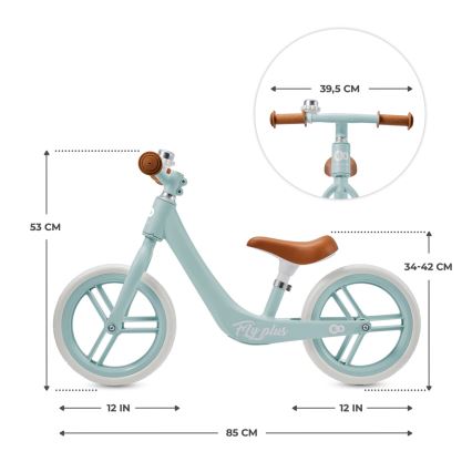 KINDERKRAFT - guralica FLY PLUS, bebi plava