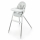 KINDERKRAFT - Hranilica 2u1 DINNLY sivo