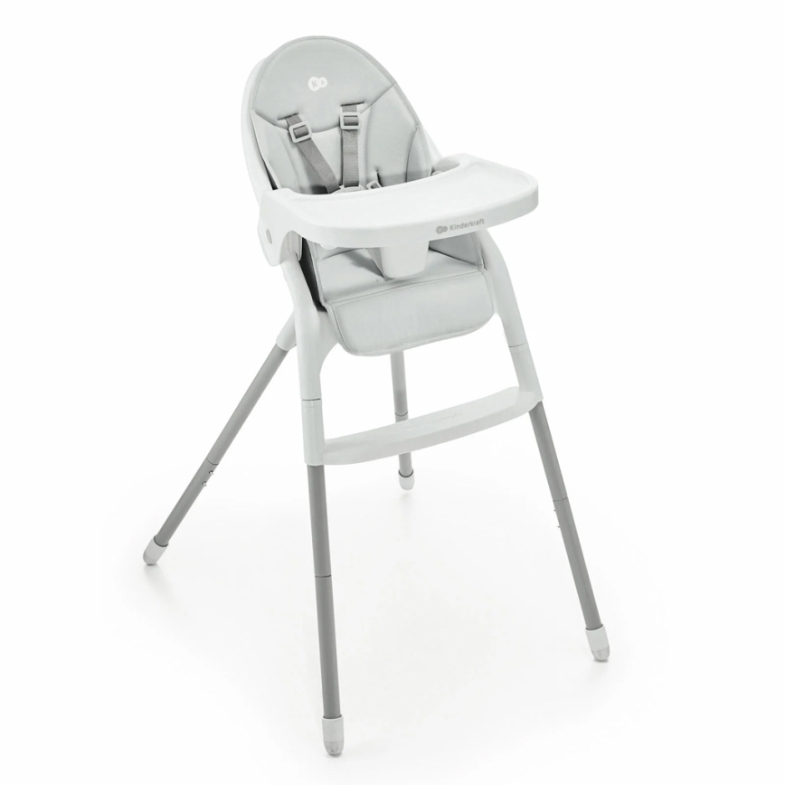 KINDERKRAFT - Hranilica 2u1 DINNLY sivo