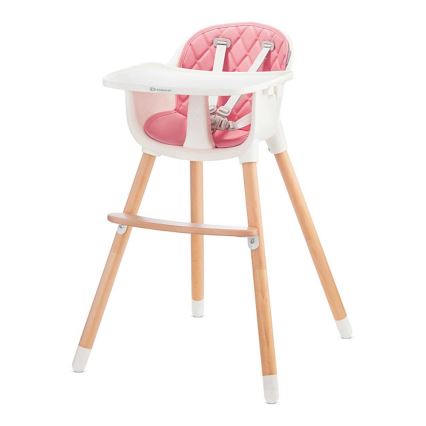 KINDERKRAFT - Hranilica 2v1 SIENNA bukva/roze