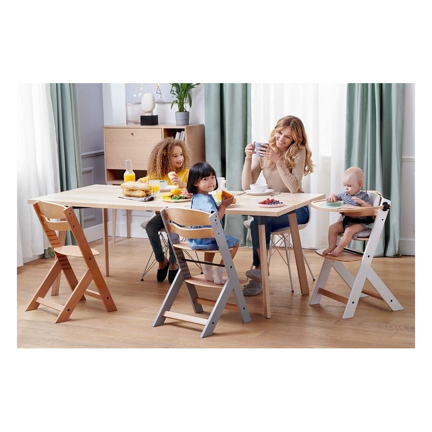 KINDERKRAFT - Hranilica ENOCK siva