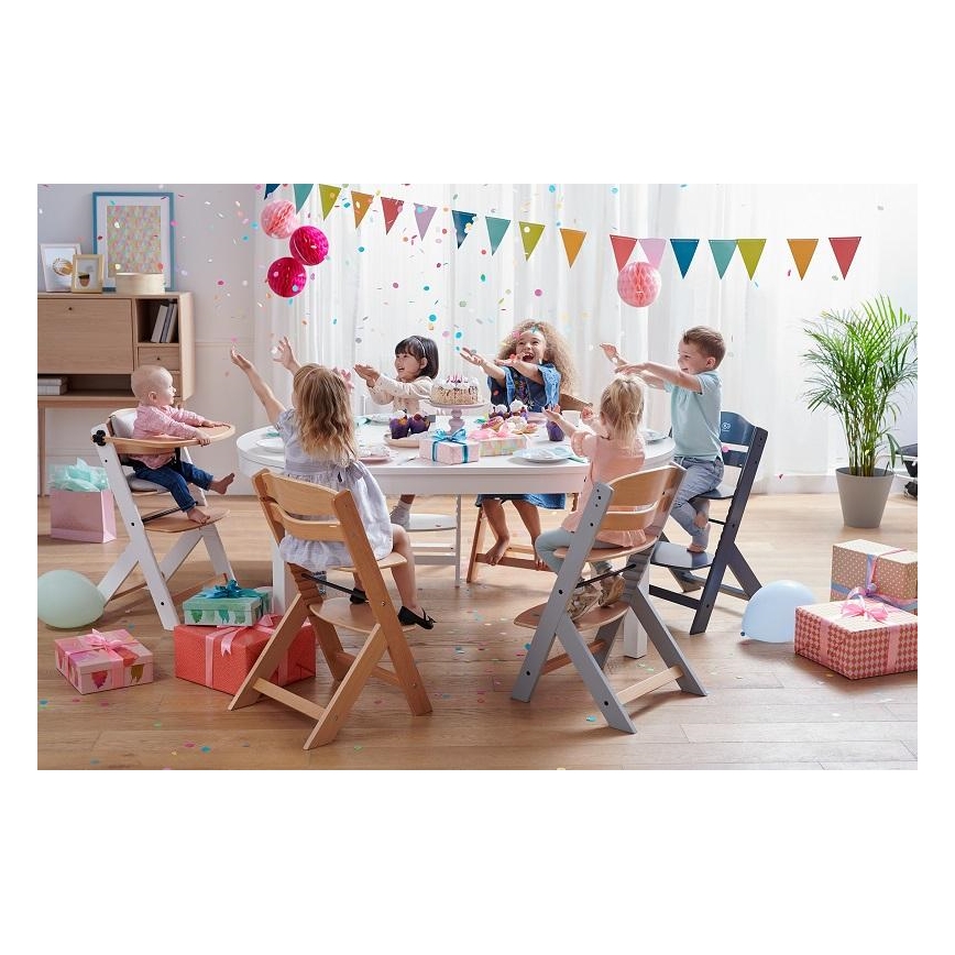 KINDERKRAFT - Hranilica ENOCK siva