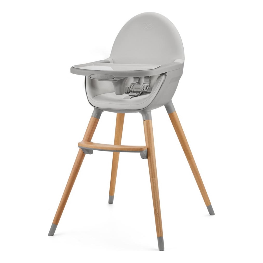 KINDERKRAFT - Hranilica FINI2 bukva/sivo