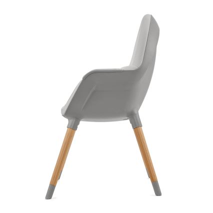 KINDERKRAFT - Hranilica FINI2 bukva/sivo