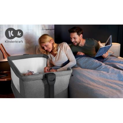 KINDERKRAFT - Kolevka NESTE GROW tamno siva