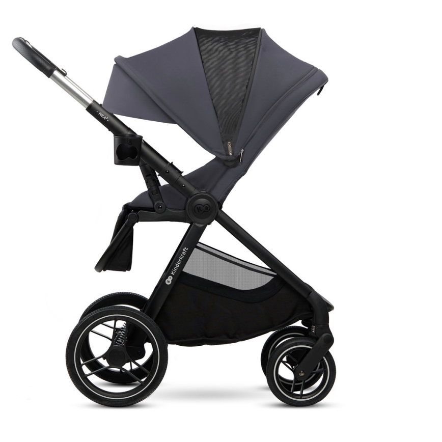 KINDERKRAFT - Kombinovana kolica 2u1 NEA 2 Dark grey