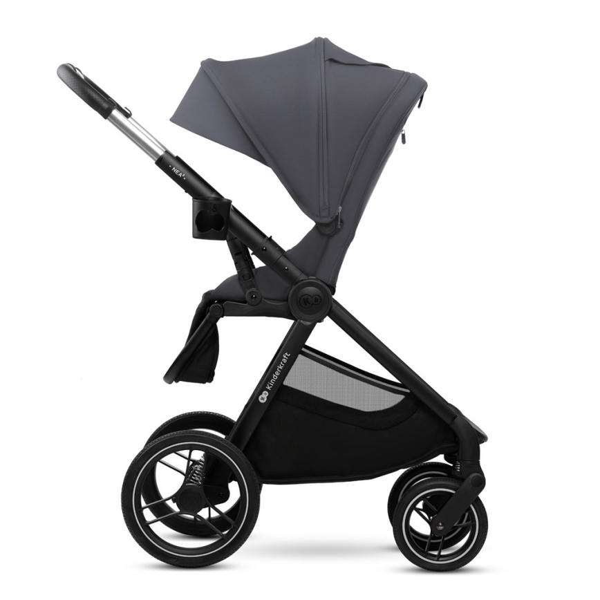 KINDERKRAFT - Kombinovana kolica 2u1 NEA 2 Dark grey