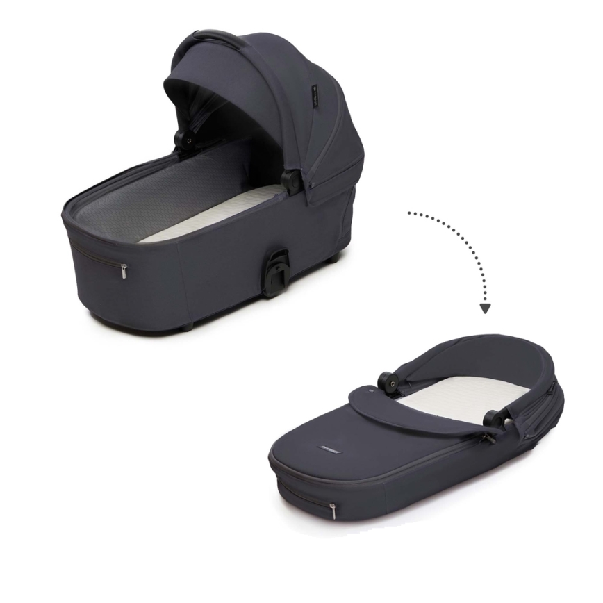 KINDERKRAFT - Kombinovana kolica 2u1 NEA 2 Dark grey