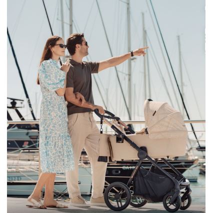 KINDERKRAFT - Kombinovana kolica 2u1 NEA 2 Dune Whisper Bizuu