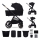 KINDERKRAFT - Kombinovana kolica 2u1 NEA 2 Midnight black
